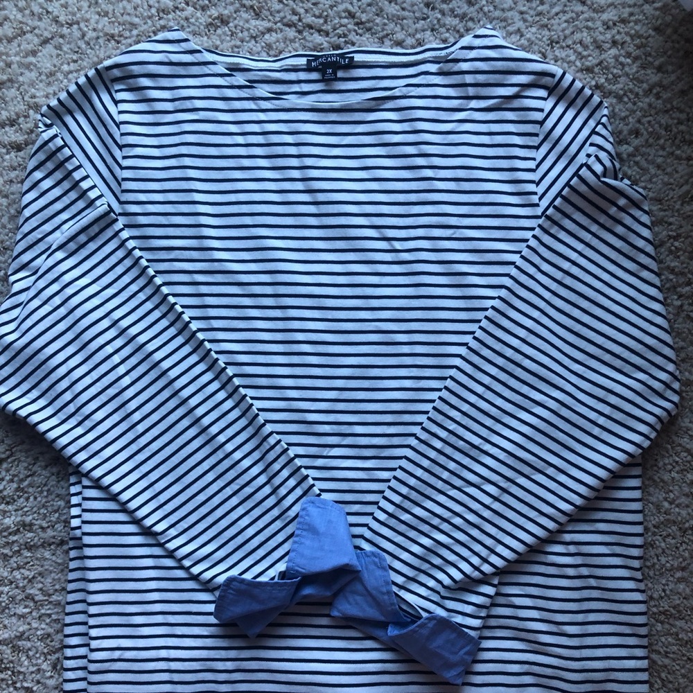 NWOT J.Crew Mercantile Top